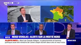 Neige-verglas : 30 départements en vigilance orange - 04/01
