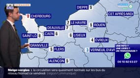 Météo Normandie: des nuages ce vendredi, jusqu'à 9°C à Cherbourg-en-Cotentin