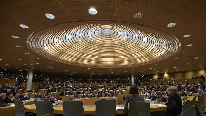 Siège du Conseil régional Alsace-Champagne-Ardenne-Lorraine à Strasbourg.