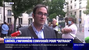 Infirmière interpellée: selon son avocat, "elle n'a pas du tout envie d'être opposée aux forces de police"