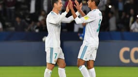 Cristiano Ronaldo et Raphaël Varane