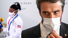 JO 2021 : "Elle portait cette pression depuis des années", Estanguet défend Biles