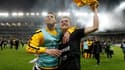 Les joueurs de l'US Quevilly