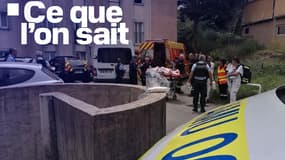 Un appartement de Vence où se sont produites des violences intrafamiliales le 19 juin 2024. 