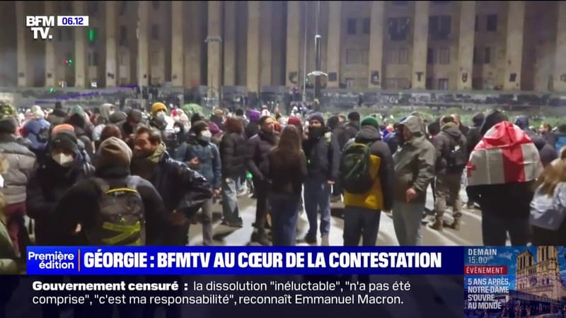 On se bat pour notre liberté: ces Géorgiens qui manifestent depuis une semaine contre leur gouvernement