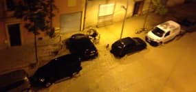 Orage : l'eau coule dans les rues de Nice - Témoins BFMTV