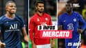 Mbappe, Celik, Ugbo... Les 5 infos mercato du 25 août à la mi-journée 