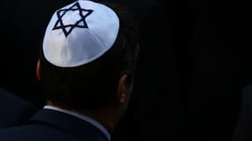 Un homme portant une kippa à Halle en Allemagne en 2019 (illustration)
