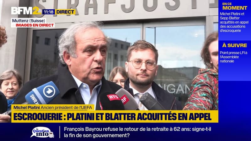 Michel Platini une nouvelle fois acquitté par la justice suisse dans son litige avec la FIFA