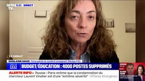 "Nous sommes en difficulté": Guislaine David (SNUipp-FSU) discute "alerte sociale" déposé par les syndicats d’enseignants sur le budget 2025