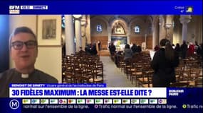 "Les lieux de cultes sont indispensables pour beaucoup de personnes", assure le vicaire général de l'archidiocèse de Paris