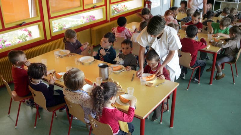 Les enfants dont les parents ne paient pas la cantine se voient servir un repas de substitution, dans les écoles de Gironde. (Photo d'illustration)