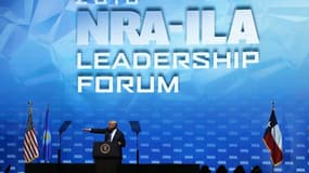 Donald Trump au sommet de la NRA