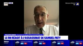 Conflans: le président du groupe RN au Conseil régional des Hauts-de-France dénonce "un acte de barbarie"