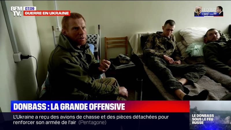 Guerre en Ukraine: nos reporters se sont rendus dans l'hôpital militaire de Kramatorsk, dans le Donbass