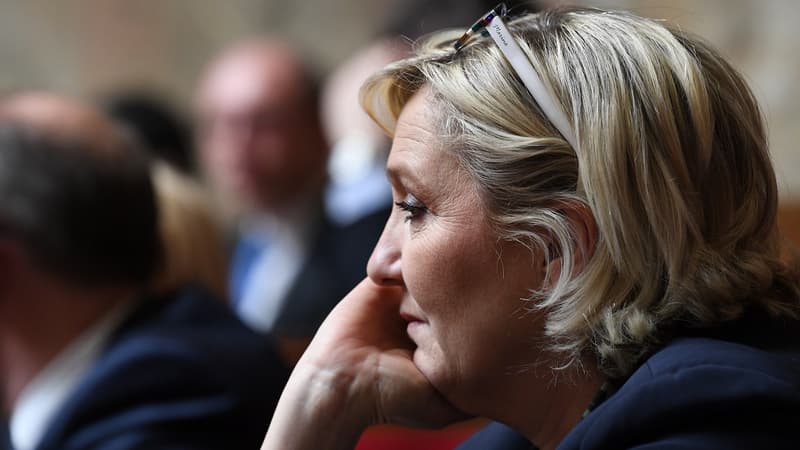 Marine Le Pen, présidente du Front national