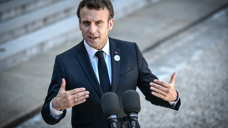 Emmanuel Macron, le 16 mai. 