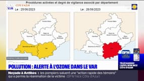 Alerte de pollution à l'ozone dans le Var