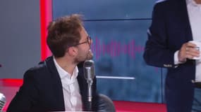 "C'est l'heure?": Jean-Jacques Bourdin arrive en plein direct et surprend Matthieu Rouault