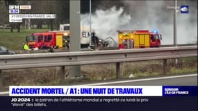 Un important accident s'est produit sur l'A1 ce mardi, un chauffeur est mort