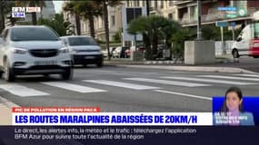 Alpes-Maritimes: vitesse abaissée ce mercredi en raison d'un épisode de pollution 