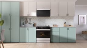 Une cuisinière Samsung.