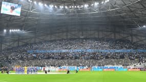 Le stade Vélodrome lors du match OM-Lorient