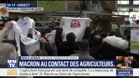 Salon de l’agriculture: Macron sifflé par des paysans en colère