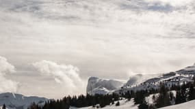 Illustration - Un domaine skiable dans les Alpes