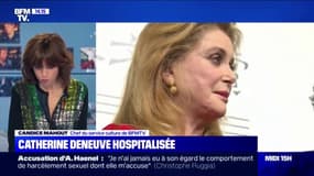 Catherine Deneuve hospitalisée après "un gros coup de fatigue"