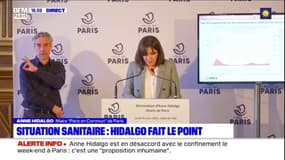 Anne Hidalgo: "J'ai demandé (…) que nous puissions multiplier par 4 les quantités de vaccins dans la métropole parisienne" 