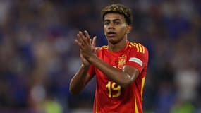 Lamine Yamal, star de l'équipe d'Espagne à l'Euro, 9 juillet 2024