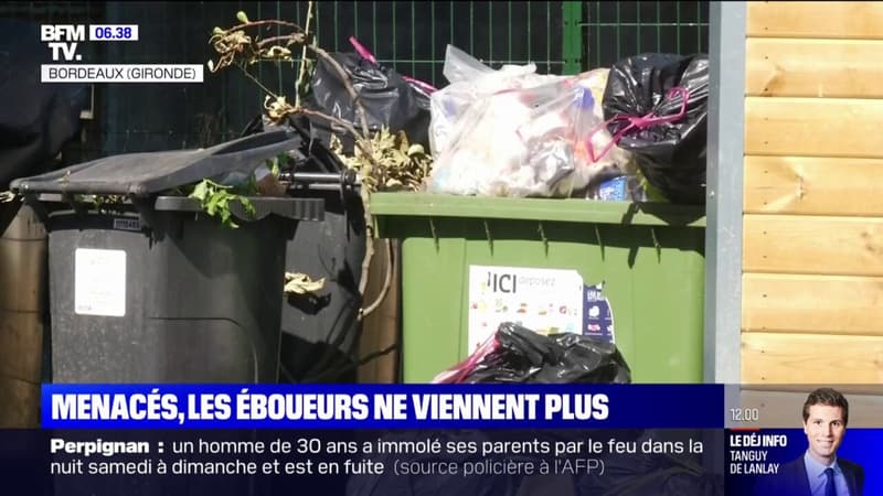 Menacés, les éboueurs d'un quartier de Bordeaux ne passent plus depuis des mois