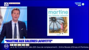 Paris: "Martine" fait des emplettes aux Galeries Lafayette