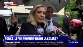 Marine Le Pen: "Les forces de l'ordres sont lâchées par leur hiérarchie politique"