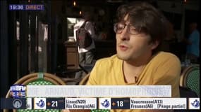 "Il faut montrer aux gens ce qu'est l'homophobie en France", témoigne Arnaud, victime d'une agression à Paris