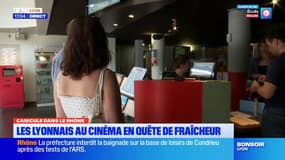 Canicule dans le Rhône: les Lyonnais au cinéma en quête de fraîcheur