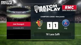 FC Bâle-PSG (1-2) : le Match Replay avec le son RMC Sport