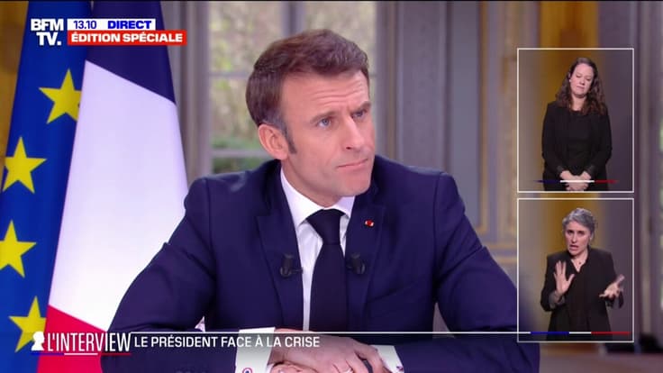 Emmanuel Macron annonce "une contribution exceptionnelle" sur "des profits exceptionnels"