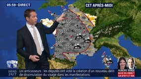 Un nouvel épisode de neige devrait toucher le nord du pays en fin de journée