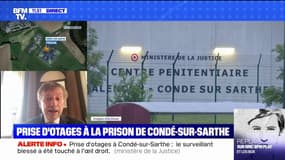 Prise d'otage à Condé-sur-Sarthe: "Ce n'est pas la 1ère fois que cet établissement fait face à une prise d'otage", rappelle le maire d'Alençon