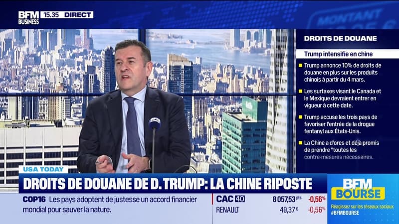 USA Today : Droits de douane de D. Trump, la Chine riposte, par Eric Lafrenière - 28/02