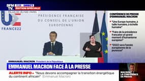 Emmanuel Macron sur la présidence française du Conseil de l'UE en pleine campagne présidentielle: "Ce calendrier, il était difficile de l'anticiper"