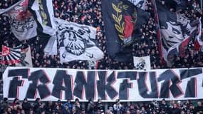 Supporters de l'Eintracht Francfort