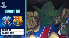 Paris SG - Barcelone : "que la force soit avec vous" le tifo du Parc en mode Star Wars 