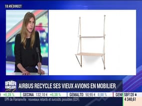 Airbus recycle ses vieux avions  en mobilier - 11/04
