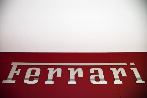 Le logo de la marque Ferrari
