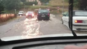 Mini tempête à Aurec-sur-Loire - Témoins BFMTV