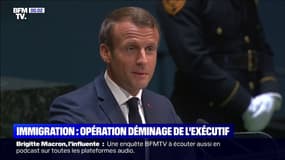Avant l'ouverture du débat parlementaire sur l'immigration, Emmanuel Macron précise sa pensée