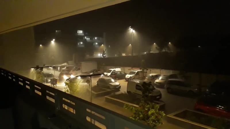 Intempéries agglomération de Montpellier - Témoins BFMTV